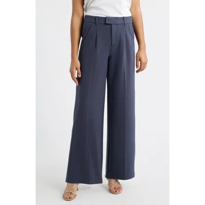 Wit & Wisdom Skyrise Wide Leg Pants In Blue