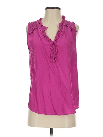 Pre-owned Wit & Wisdom Sleeveless Blouse In Pink