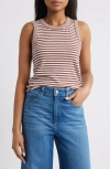 Wit & Wisdom Stripe Rib Tank