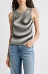 Wit & Wisdom Stripe Rib Tank