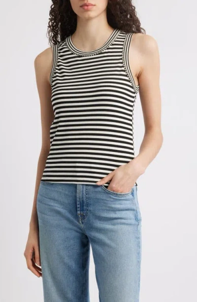 Wit & Wisdom Stripe Rib Tank