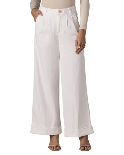 Wit & Wisdom White Skyrise Wide Leg Trouser Jean