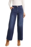Wit & Wisdom 'ab'solution Skyrise Wide Leg Jeans In Indigo