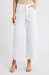 Wit & Wisdom Wyatt 'ab'solution Skyrise Wide Leg Jeans In White