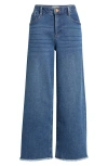 Wit & Wisdom Wyatt Skyrise Frayed High Waist Ankle Wide Leg Jeans