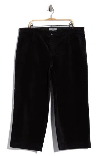 Wit & Wisdom Wyatt Skyrise V-pocket Ankle Pants In Black