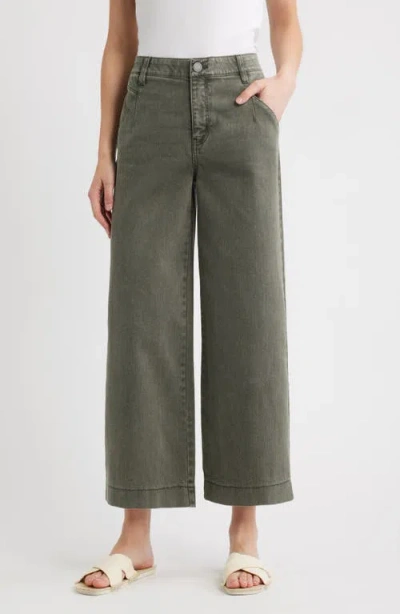 Wit & Wisdom Wyatt Skyrise Washed Ankle Wide Leg Jeans