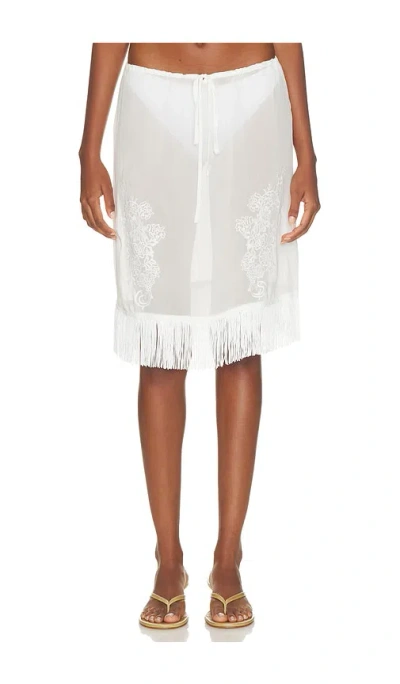 With Jean Andie Skirt In White