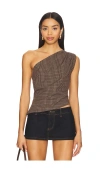 With Jean Arthur Top In Multi