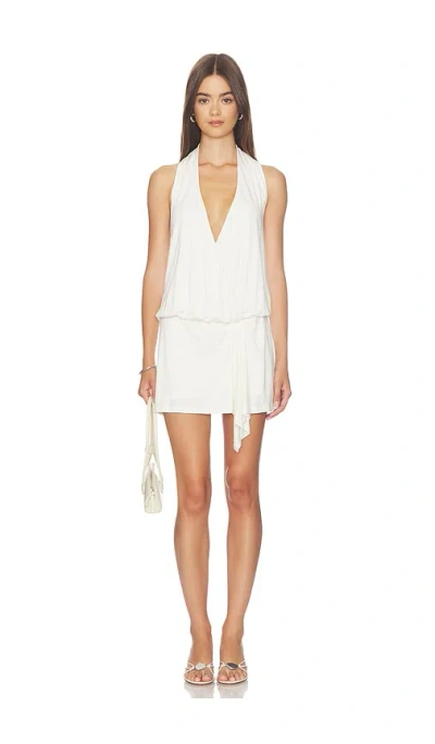 With Jean Luna Dress In White