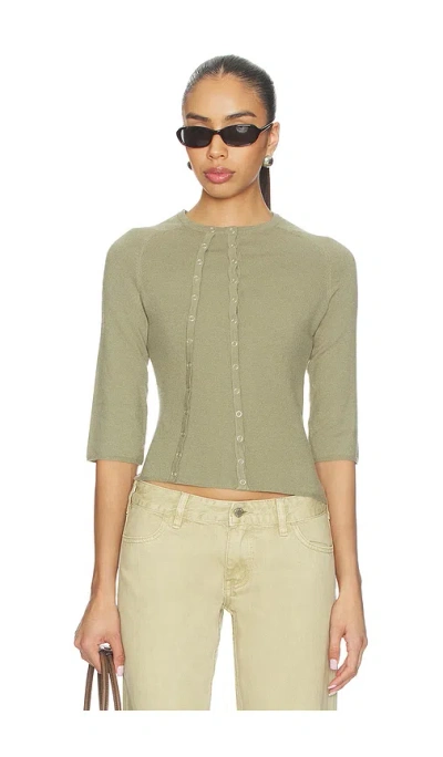 With Jean Monet Top In Green