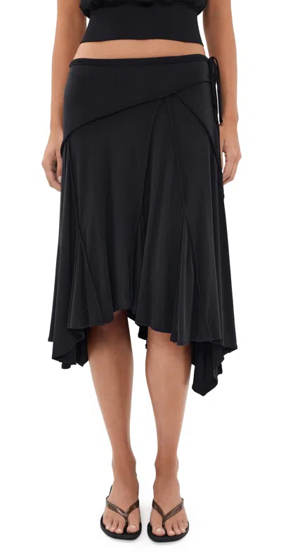 With Jean Sharni Skirt Black