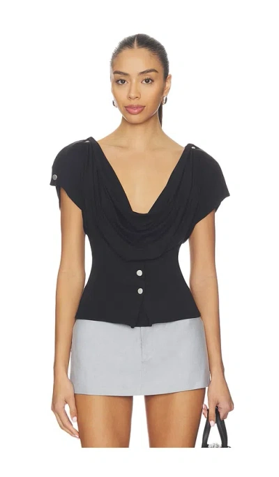 With Jean Sienna Top In Black