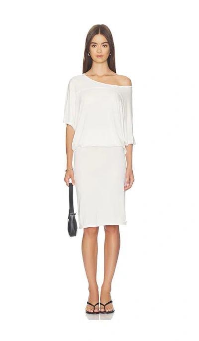 With Jean Vinnie Dress In White