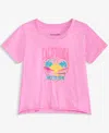 With Jules Big Girl Cali Graphic T-shirt In Pink