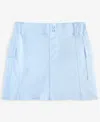 With Jules Big Girls Elastic Waist Cargo Skirt In Baby Blue