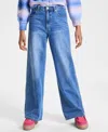 With Jules Big Girls Wide-leg Jeans