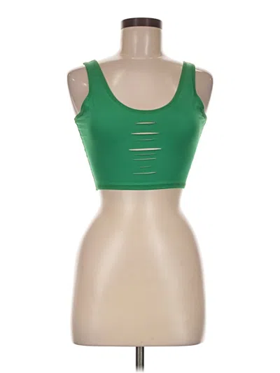 Pre-owned With Love ... Sleeveless Top Green Sweetheart Neckline Tops