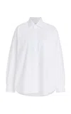 With Nothing Underneath The Weekend Cotton-seersucker Shirt