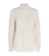 WITH NOTHING UNDERNEATH LINEN THE CLASSIC SHIRT