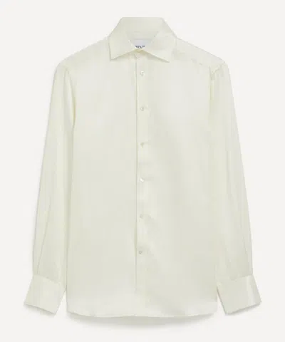 With Nothing Underneath Women's The Boyfriend Silk Satin Shirt
