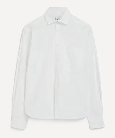 With Nothing Underneath Women's The Classic Cotton Poplin Shirt