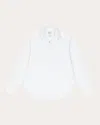 With Nothing Underneath Women's The Classic Cotton-poplin Shirt In White