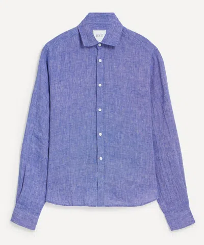 With Nothing Underneath Women's The Classic Lapis Blue Shirt