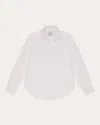 With Nothing Underneath Women's The Classic Oxford Cotton Button-up Shirt In White