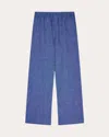 With Nothing Underneath Women's The Palazzo Linen Pants