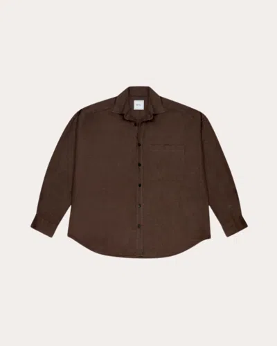 With Nothing Underneath Women's The Weekend Hemp Button-up Shirt