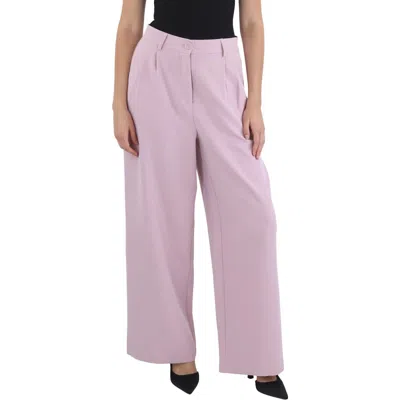 Withblack Ruby Womens Pleated Polyester Wide Leg Pants