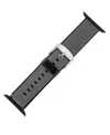Withit Black Nylon Band Designed For Apple Watch 42mm (series 10) & 38/40/41mm In Black