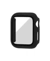 Withit Unisex Black Full Protection Bumper With Glass For 41mm Apple Watch In Black