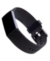 Withit Black Woven Silicone Band Compatible With The Fitbit Charge 3 And 4 In Black