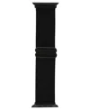 Withit Black Woven Elastic Band Designed For Apple Watch 42mm (series 10) & 38/40/41mm In Black