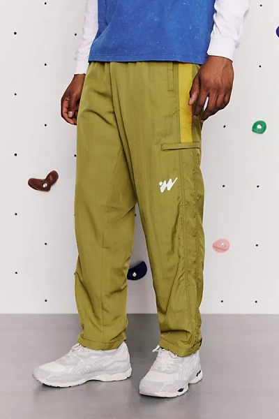Without Walls Blocked Wind Pant In Khaki, Men's At Urban Outfitters