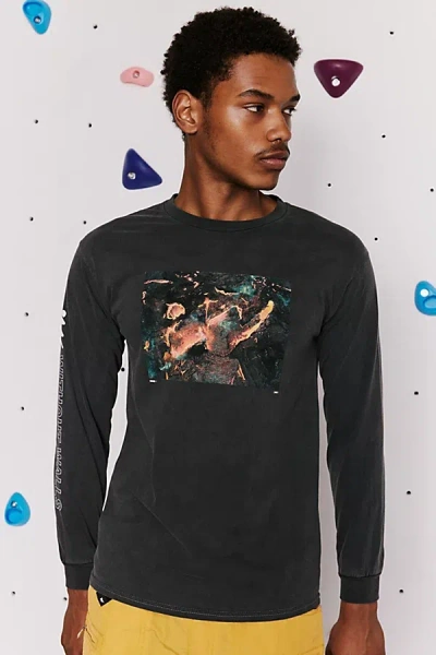 Without Walls Lava Long Sleeve Tee In Black, Men's At Urban Outfitters