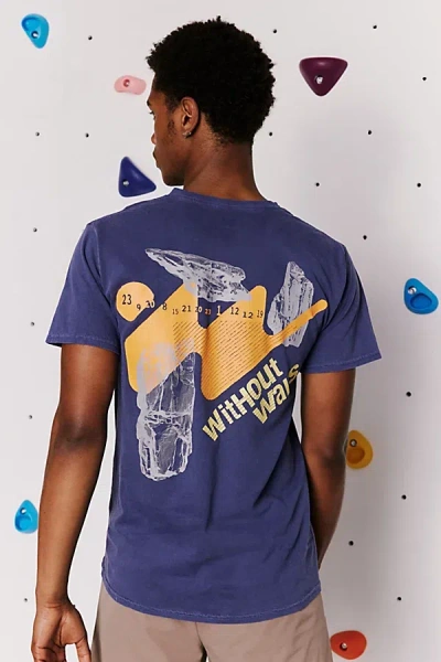 Without Walls Rocks Tee In Ocean Cavern Graphic, Men's At Urban Outfitters
