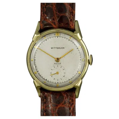 Pre-owned Wittnauer 1949  Vintage 14k Gold Watch - Owned & Worn By Yankee Great Lefty Gomez In Multi