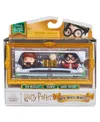 Wizarding World Harry Potter, Micro Magical Moments Year 2 Flying Car Figure Set With Harry, Ron, Hedwig Display Cas In Multi-color