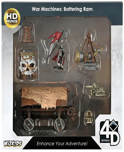 Wizkids Games 4d War Machines Battering Ram Miniatures Role Playing Game 9 Piece Set In Multi