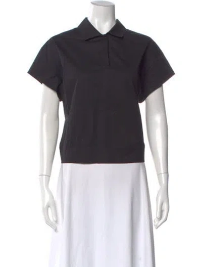Pre-owned Wj Martin Short Sleeve Polo In Gray