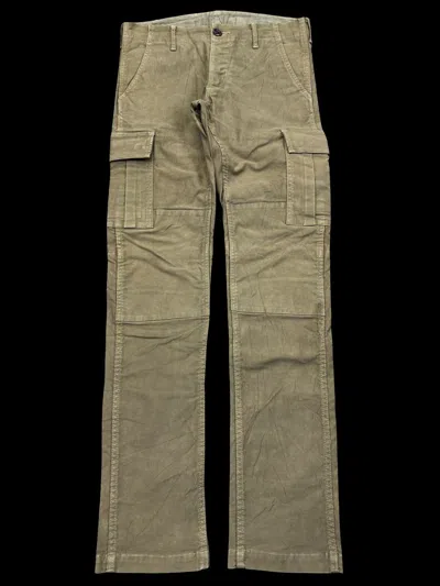 Pre-owned Wjk Double Knee  Japan Stretch Sturdy Cargo Biker Pant F999 In Green