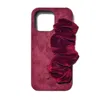 Jiaying Wang Wjy Studio London Bright Red Phone Case With Silky Hand Holder