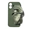 Jiaying Wang Wjy Studio London Green Phone Case With Silky Hand Holder