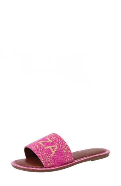 Wlk By S. Miller Natalie Slide Sandal In Pink