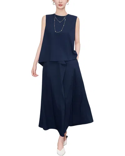 Wlzd 2pc Top & Skirt Set In Blue
