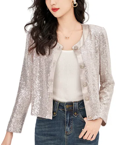 Wlzd Blazer In Neutral
