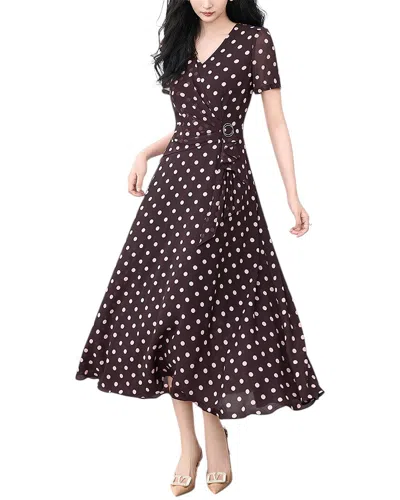 Wlzd Midi Dress In Brown